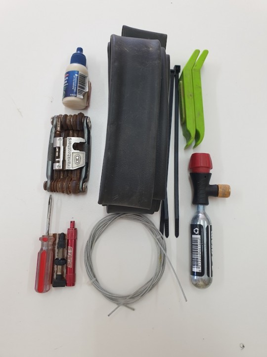 Bicycle Tool Roll for those roadside repairs